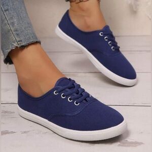 Women’s Lightweight Blue Sneakers Shoes
